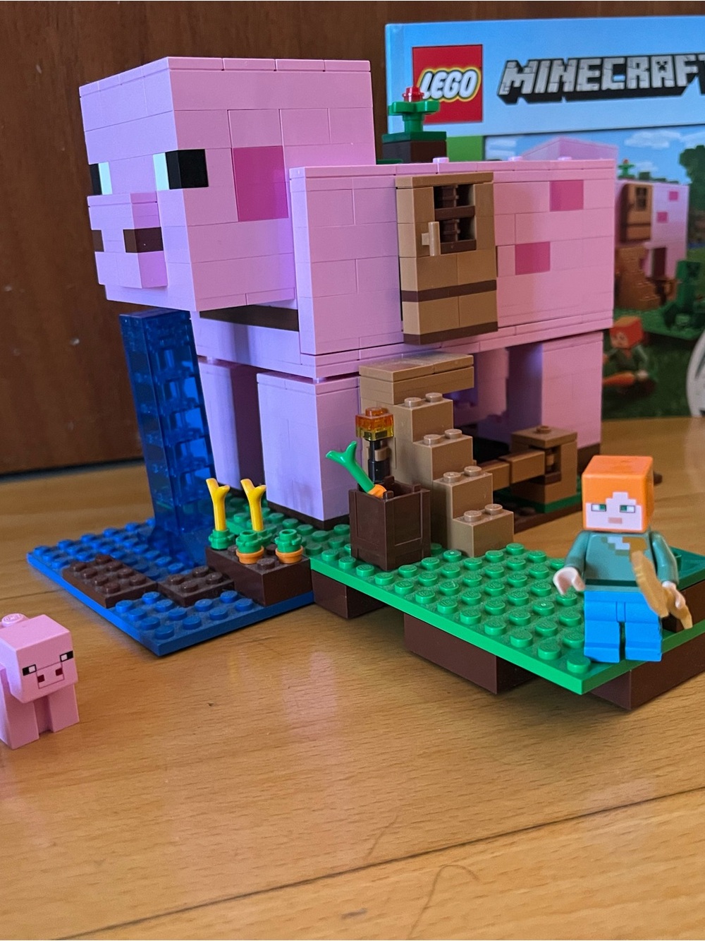Lego pig house Minecraft 21170